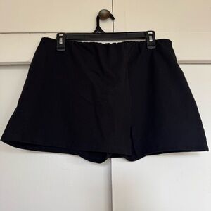 American Eagle Black Mini Skort